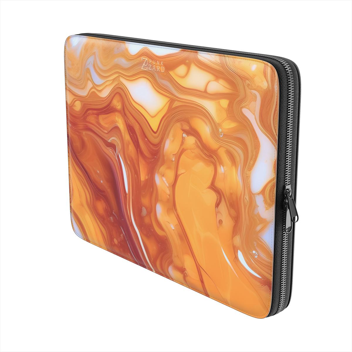 Laptop Sleeve: Amber Marble