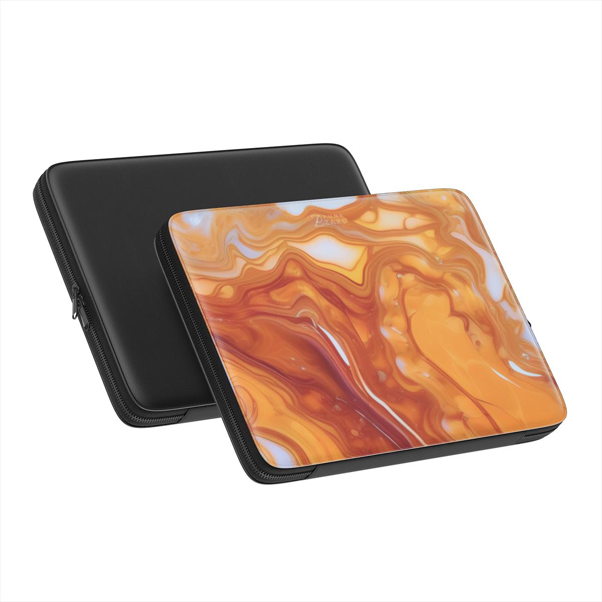 Laptop Sleeve: Amber Marble