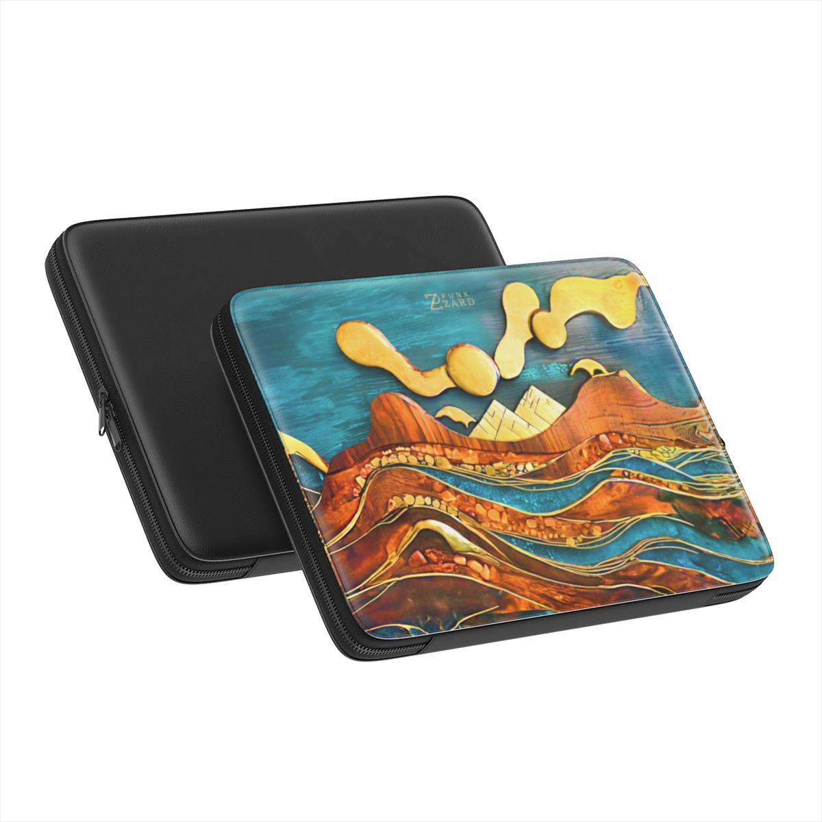 Laptop Sleeve: Emerald Amber Ocean