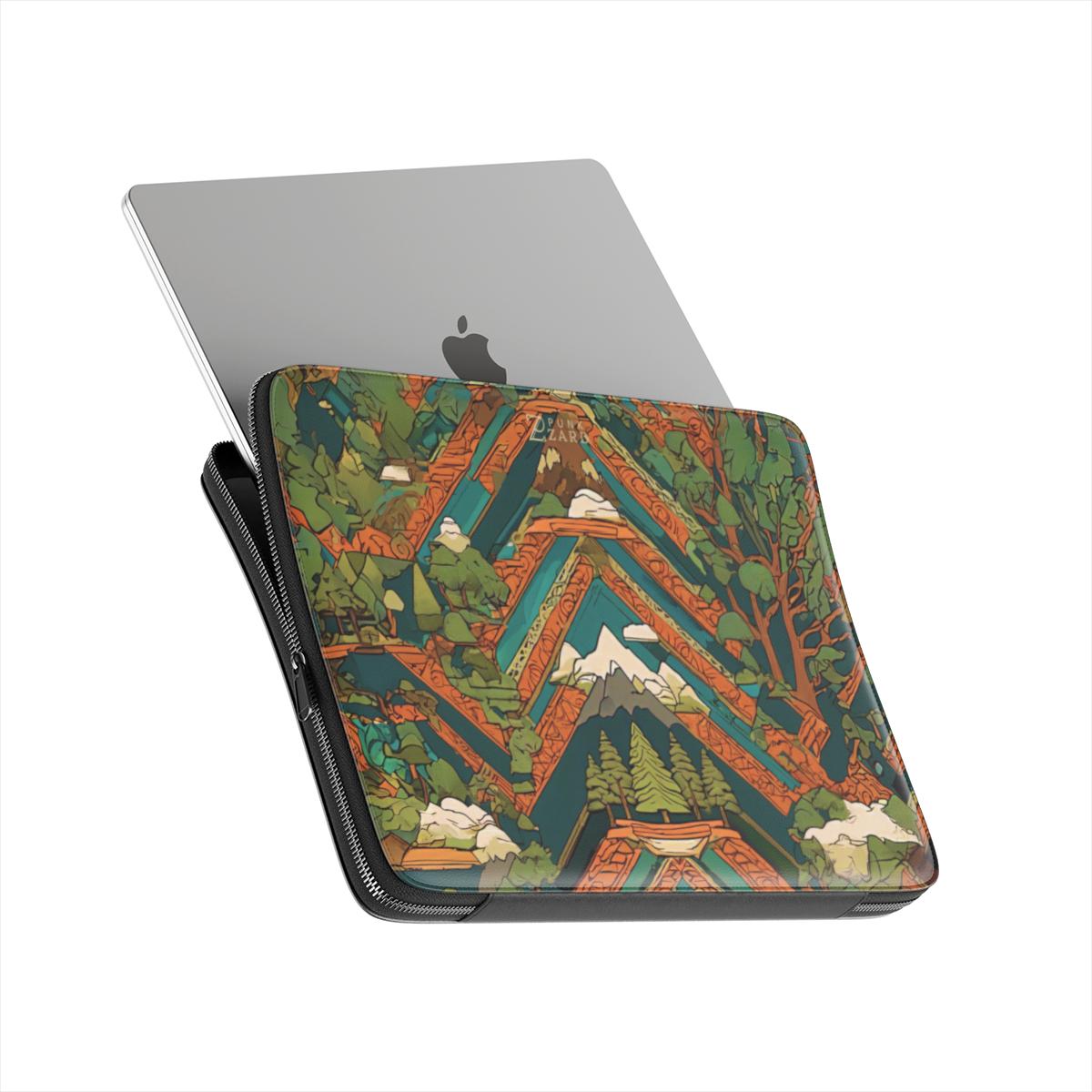 Laptop Sleeve: Forest Mountain