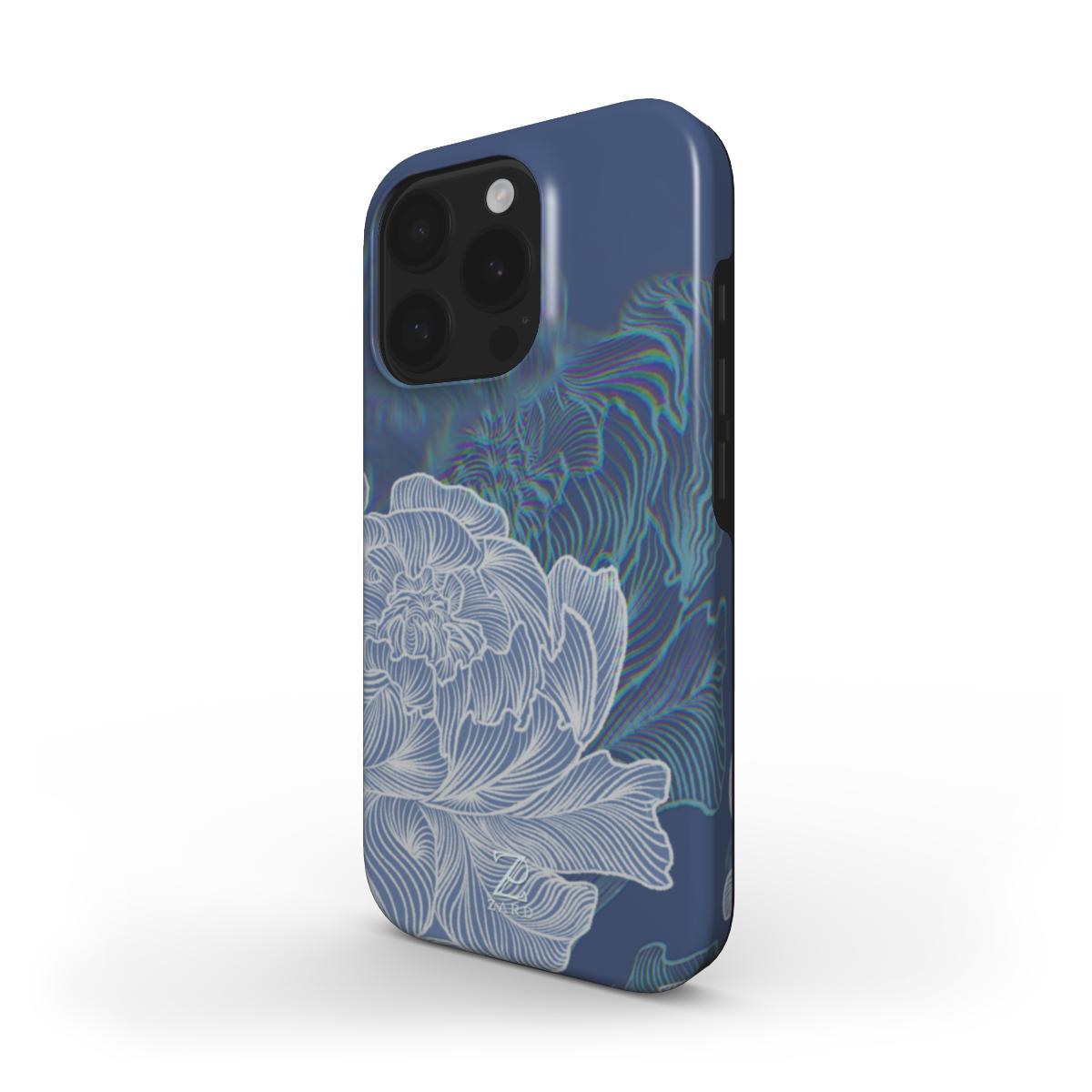 Phone tough case: Funky Peonies