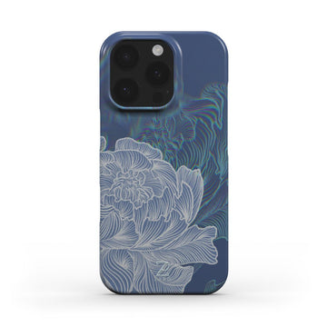 Phone snap case: Funky Peonies