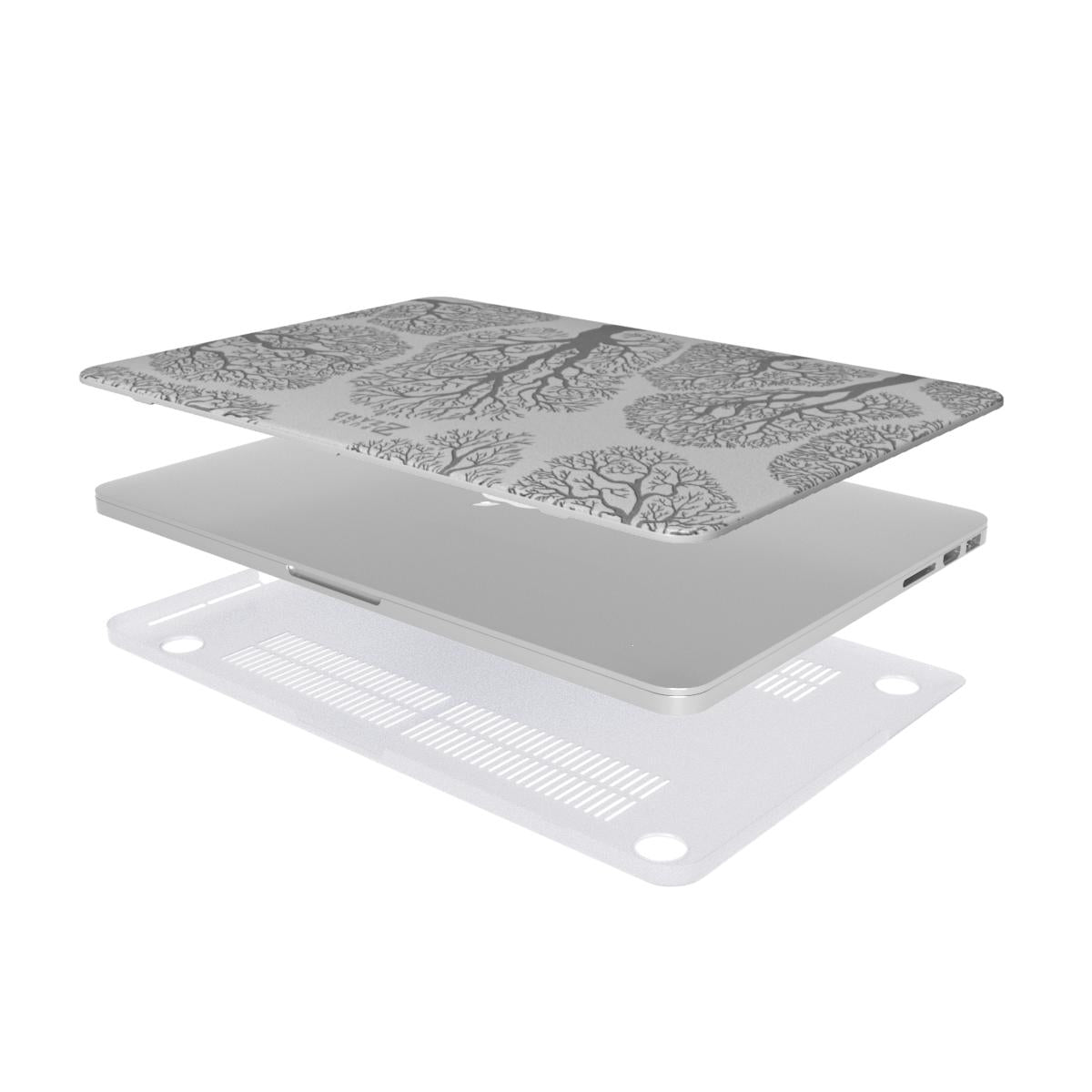 MacBook snap case: Paper Branches