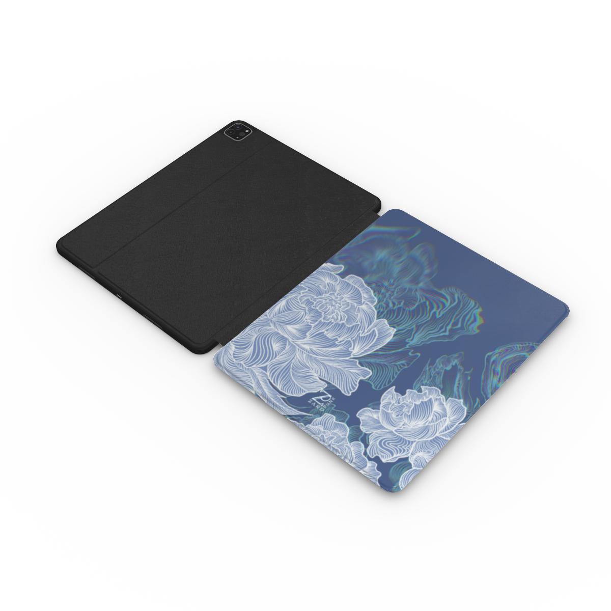 iPad case: Funky Peonies