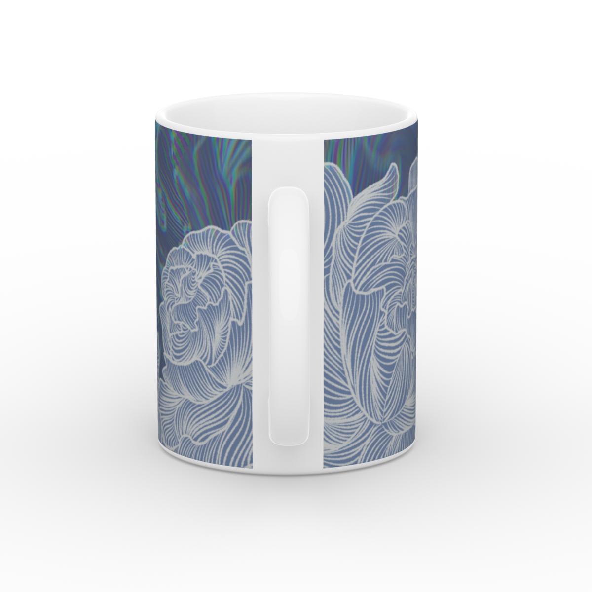 Mug: Funky Peonies