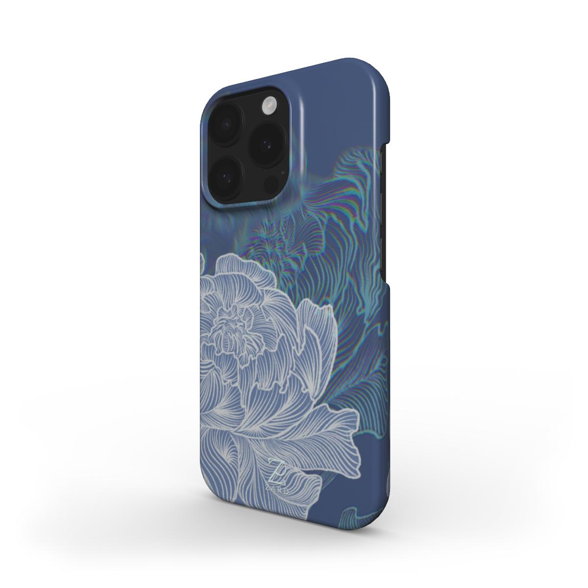 Phone snap case: Funky Peonies