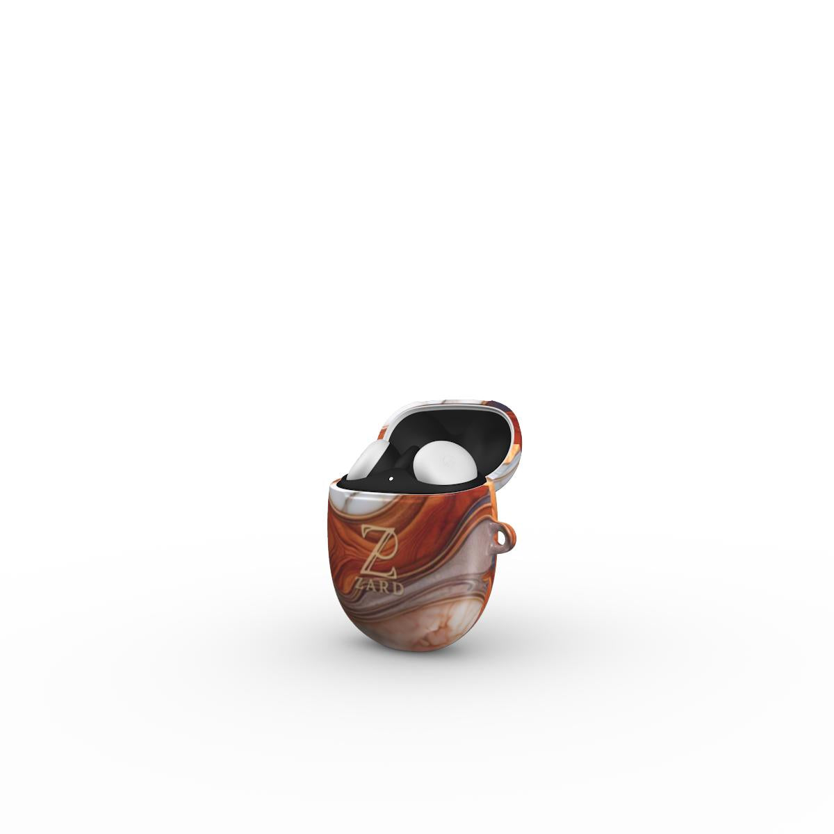 Google Pixel Buds Tough Case: Coffee Cream Marble
