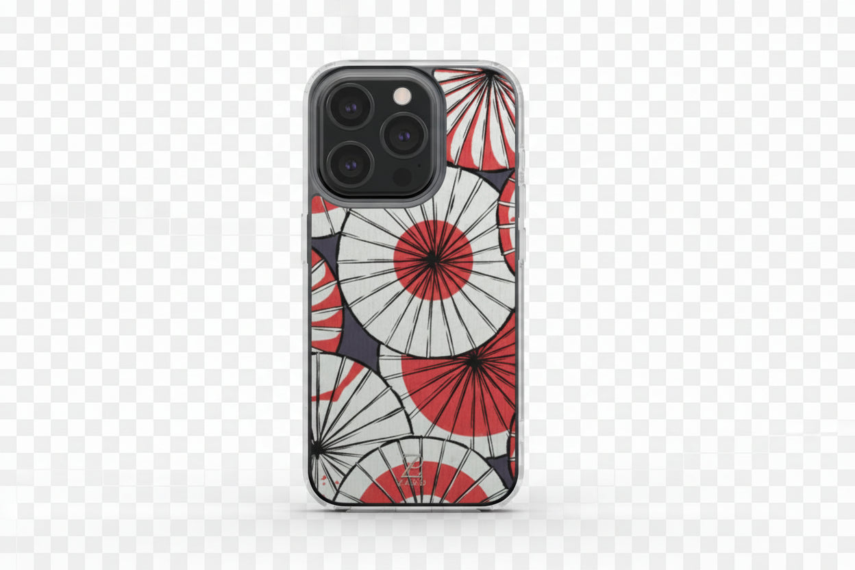 Phone clear case (MagSafe): Orientalist